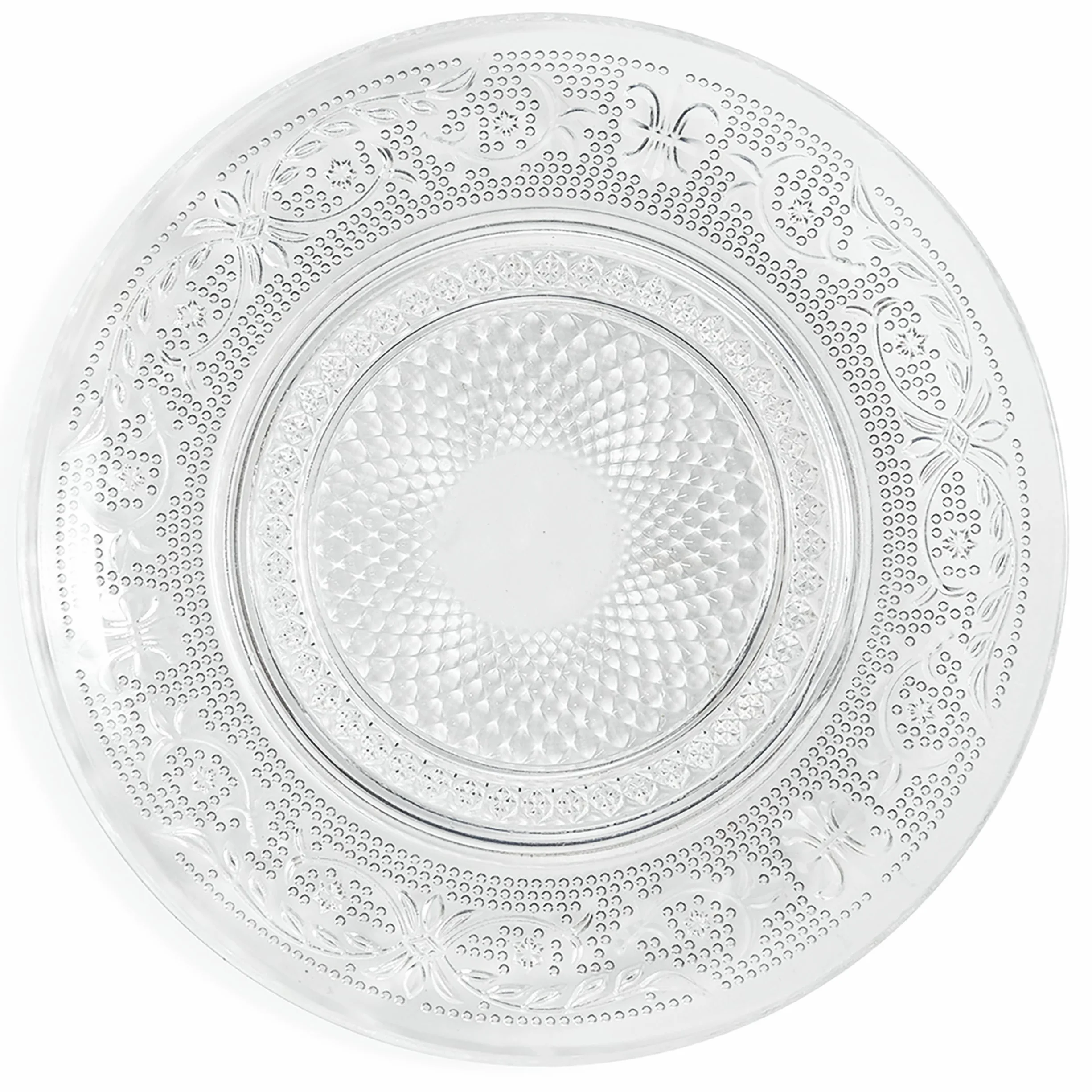 Zestaw 6 talerzy na chleb Ø 15 cm, ze szkła, Imperial