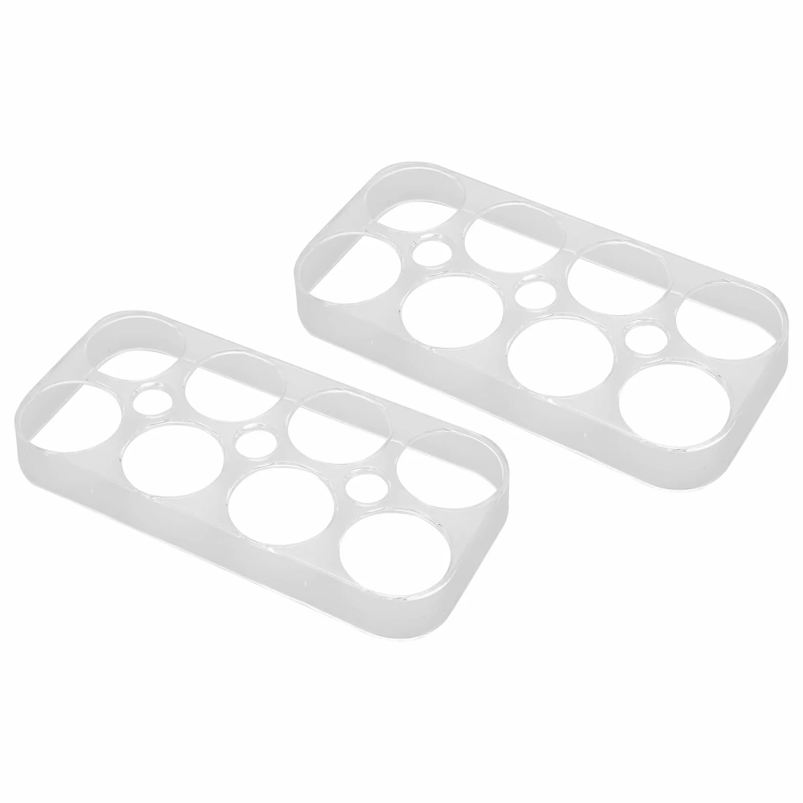 Plastikowa Taca na Jajka 8 Siatek Przezroczysta Podstawka do Lodówki