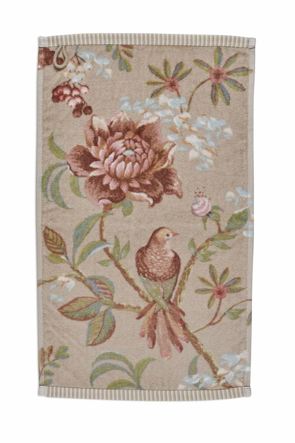 Pip Studio Ręcznik dla gości Set/3 Secret Garden Khaki 30 x 50 cm