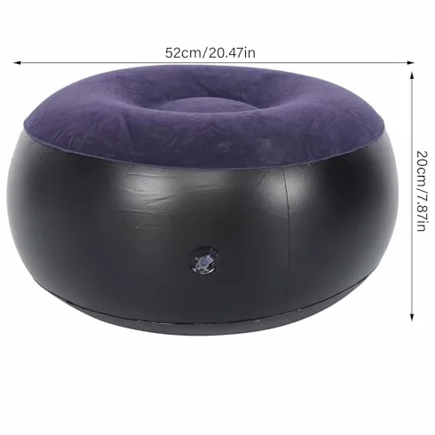 Nadmuchiwana Sofa Przenośna Krzesło Kempingowe na Plażę i do Wnętrz