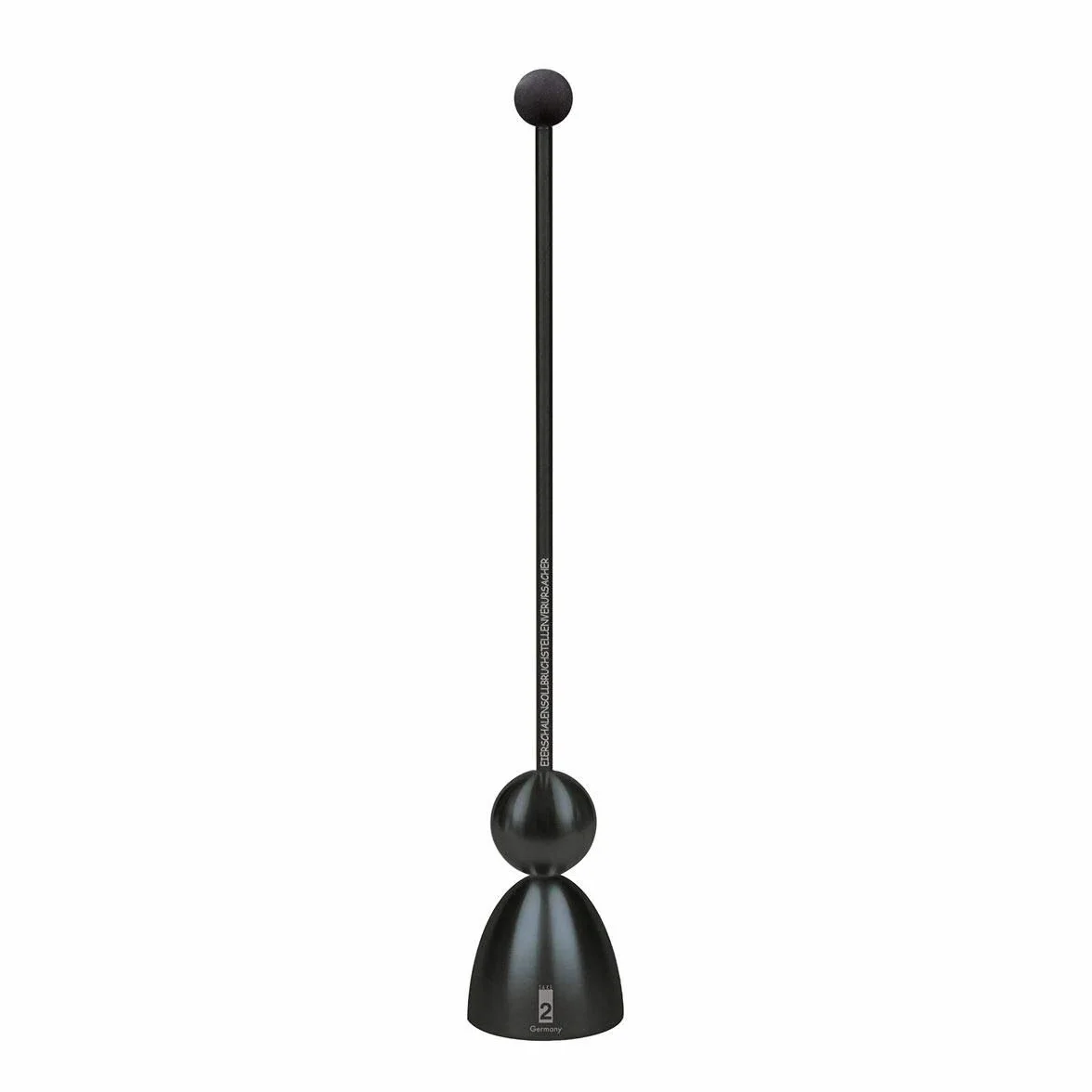 Clack otwieracz do jajek Black Edition, matowy czarny, silikonowa kulka