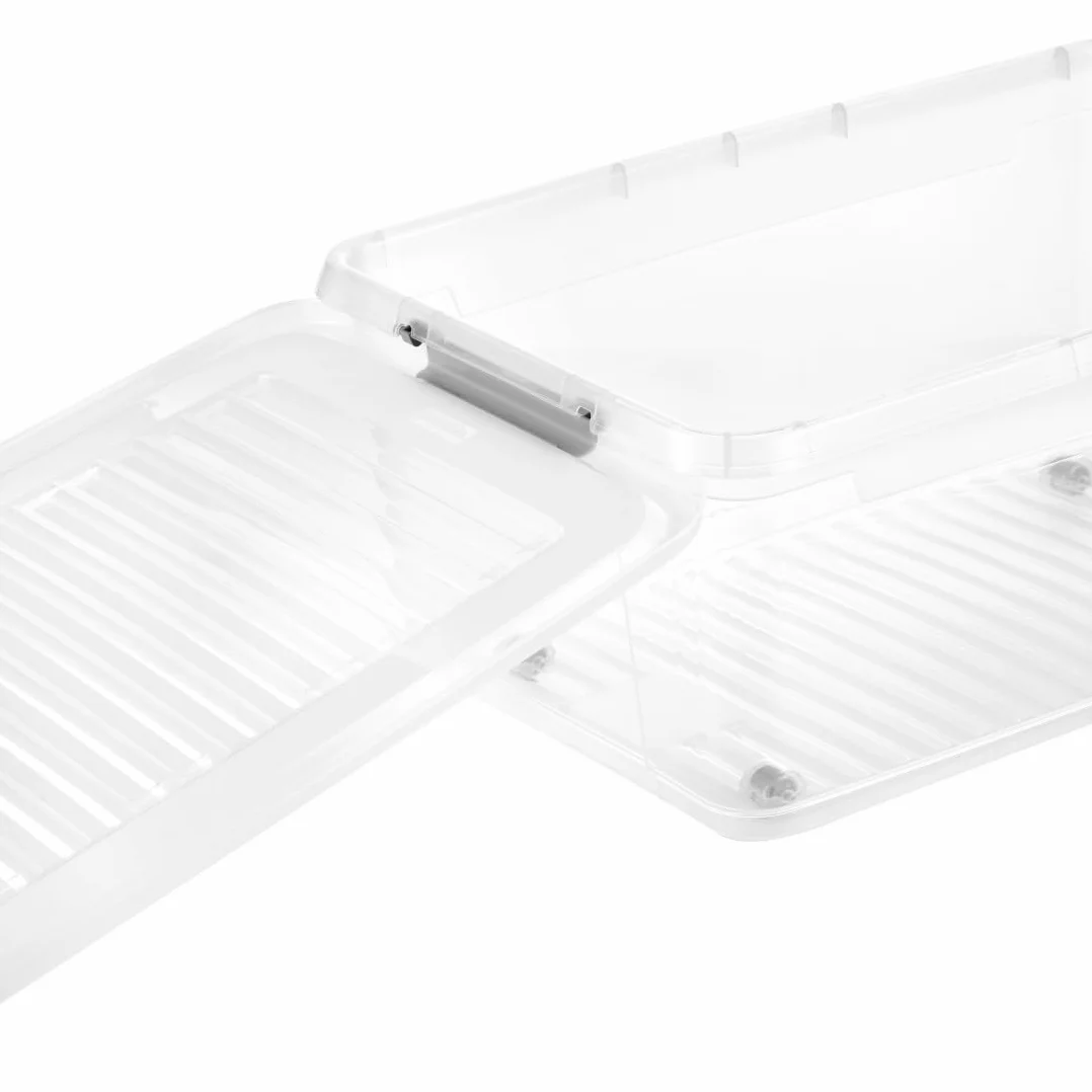 keeeper Pojemnik Leo Clipbox i Rolki, 37 L