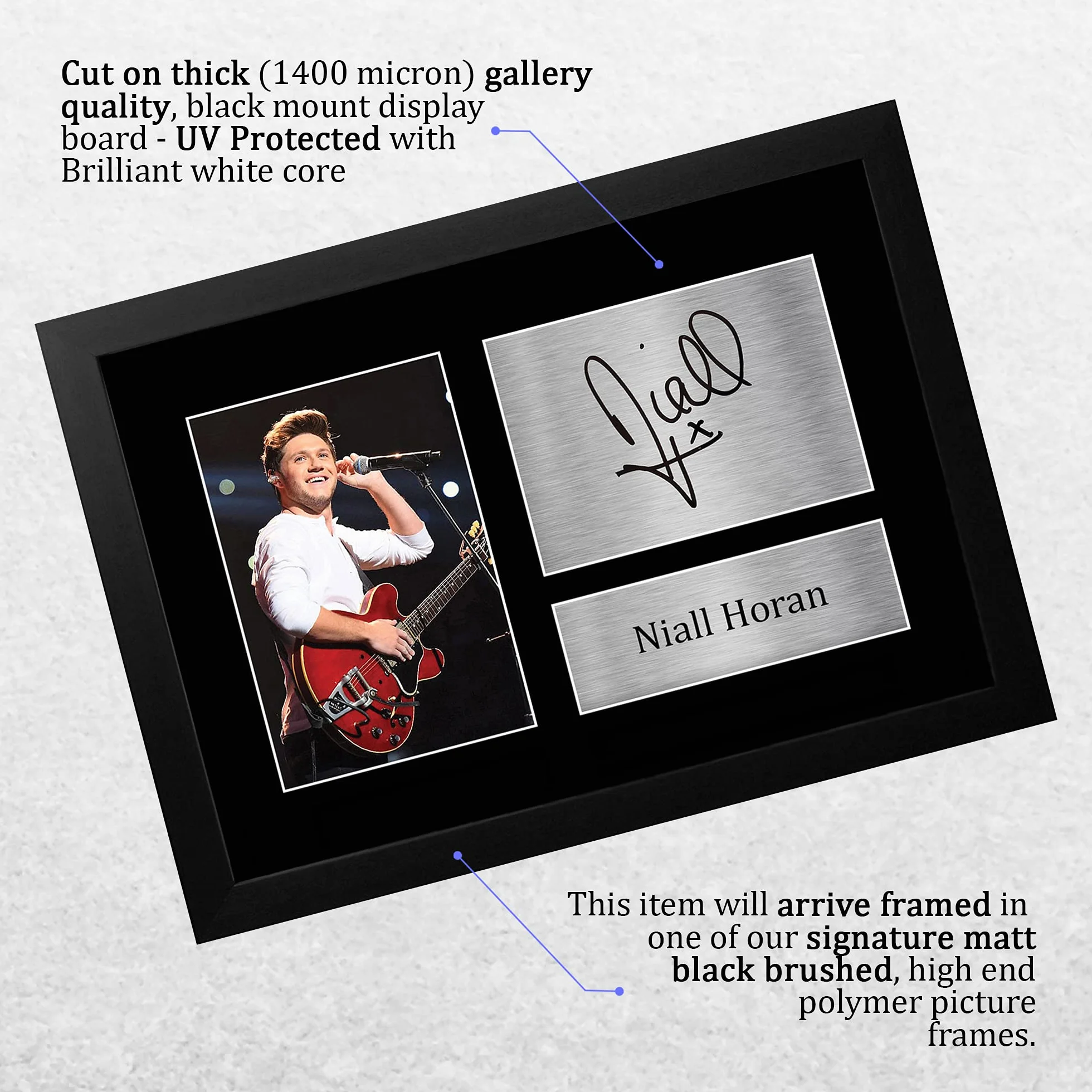 Niall Horan autograf prezent A4 nadruk zdjęcie