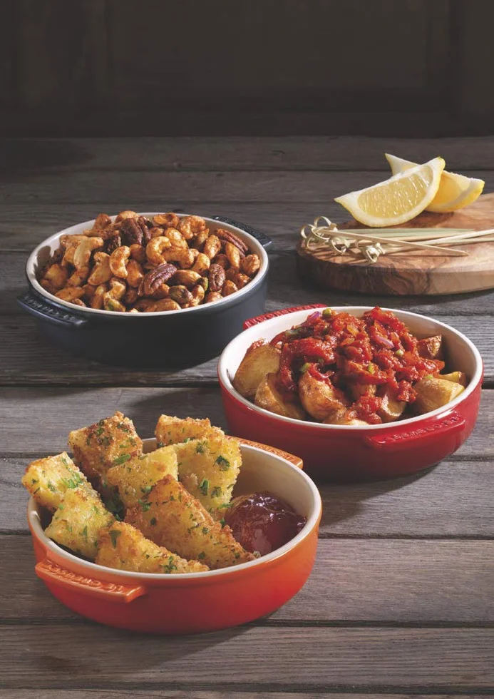 Le Creuset Miska na tapas, okrągła, 500 ml / Ø 14 cm, kamionka, płomienny
