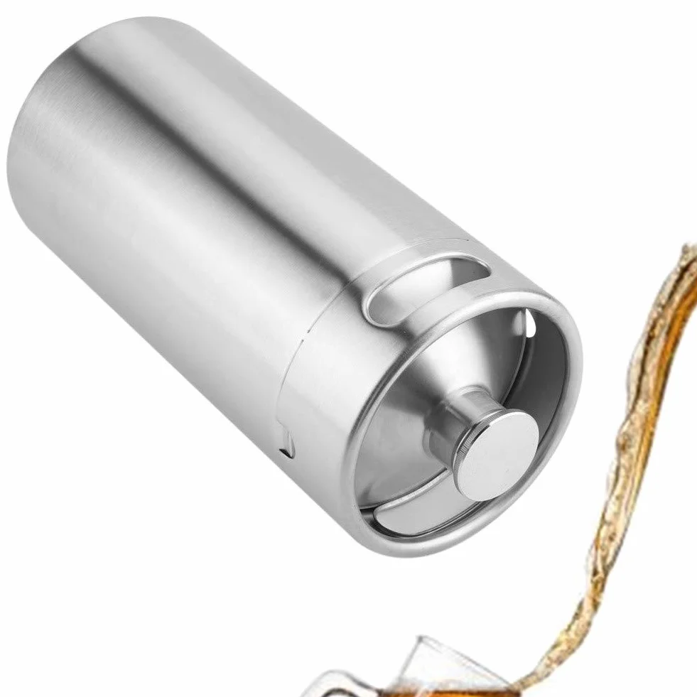 Mini keg Growler ze stali nierdzewnej 3,6 l Beczka na piwo