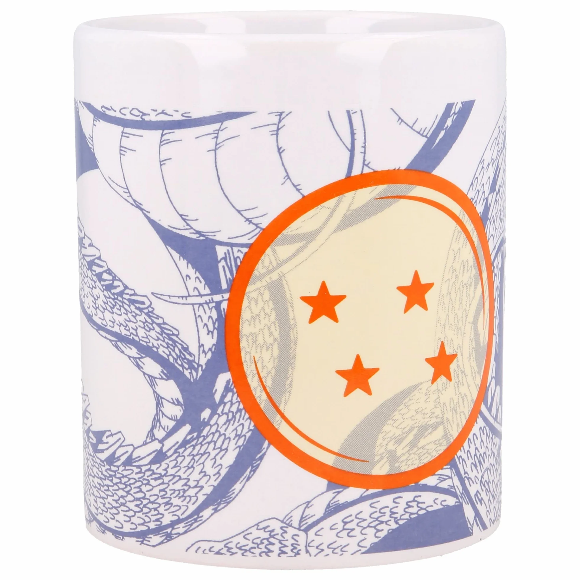 Dragon Ball Stor, kubek ceramiczny, 325 ml, pudełko prezentowe, czarny, średni