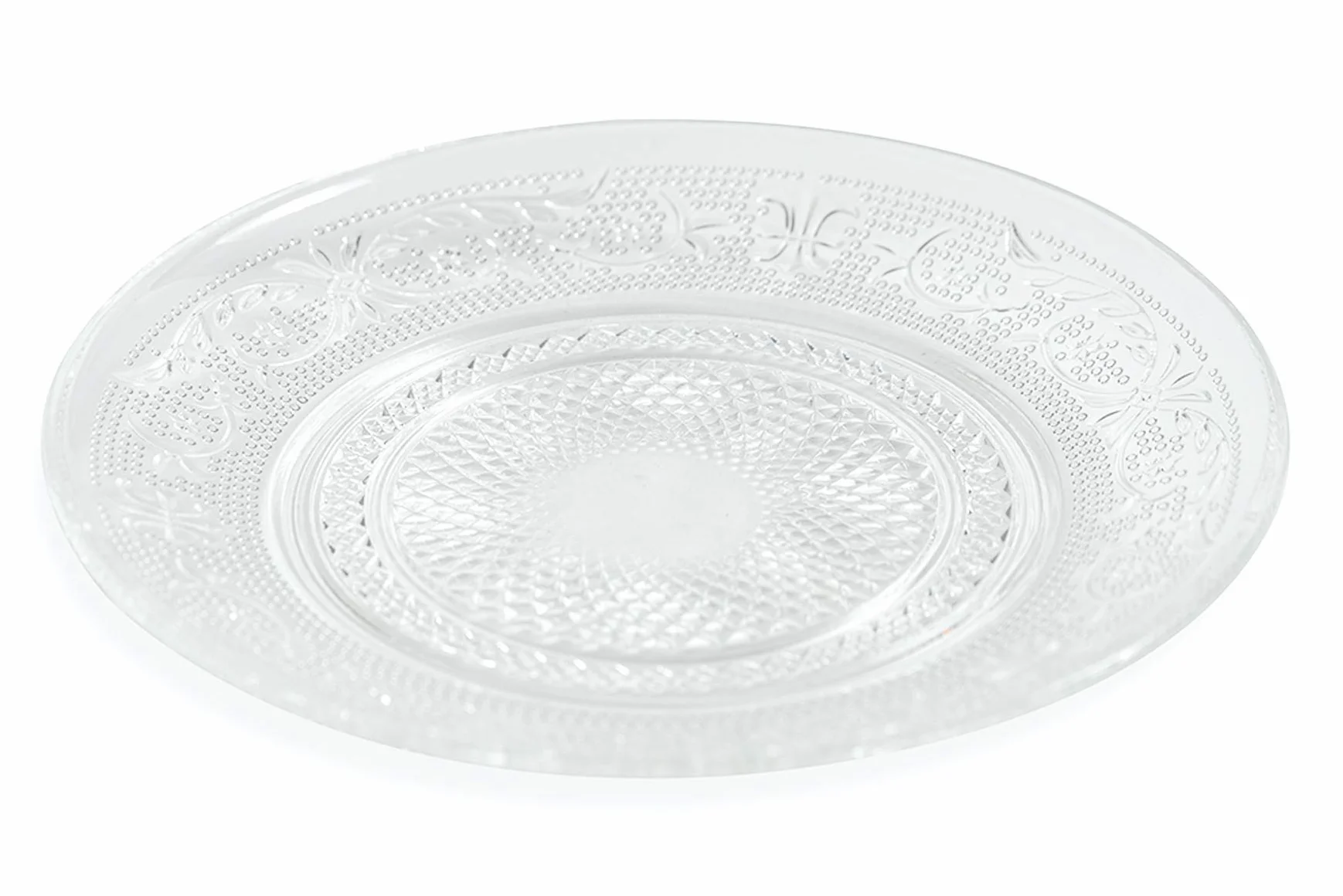 Zestaw 6 talerzy na chleb Ø 15 cm, ze szkła, Imperial
