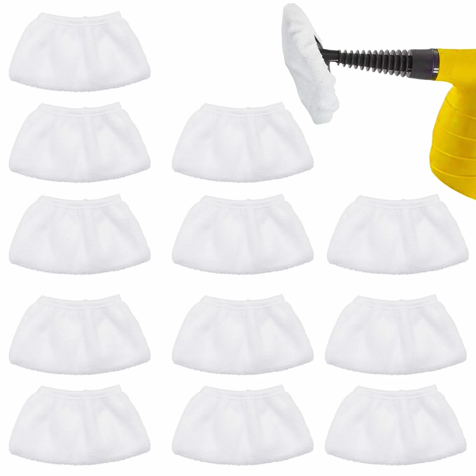 12 ściereczek z mikrofibry do odkurzaczy parowych Karcher SC2 SC3 SC4 SC5