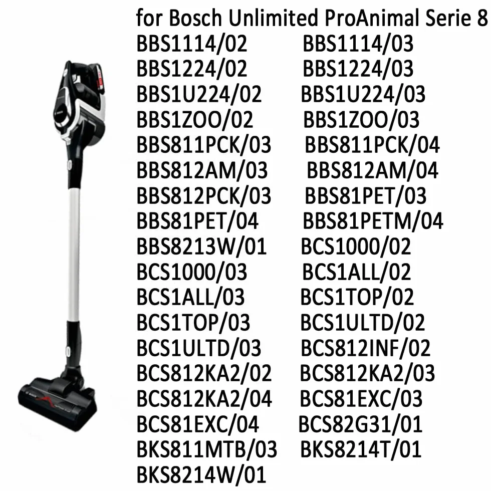 Adapter Bosch Unlimited seria 6/7/8 ProAnimal Serie8 BBS1114 BBS1224 BBS1U224 BBS811 BBS812 BCS812 BKS8214 ładowarka 23,5 V