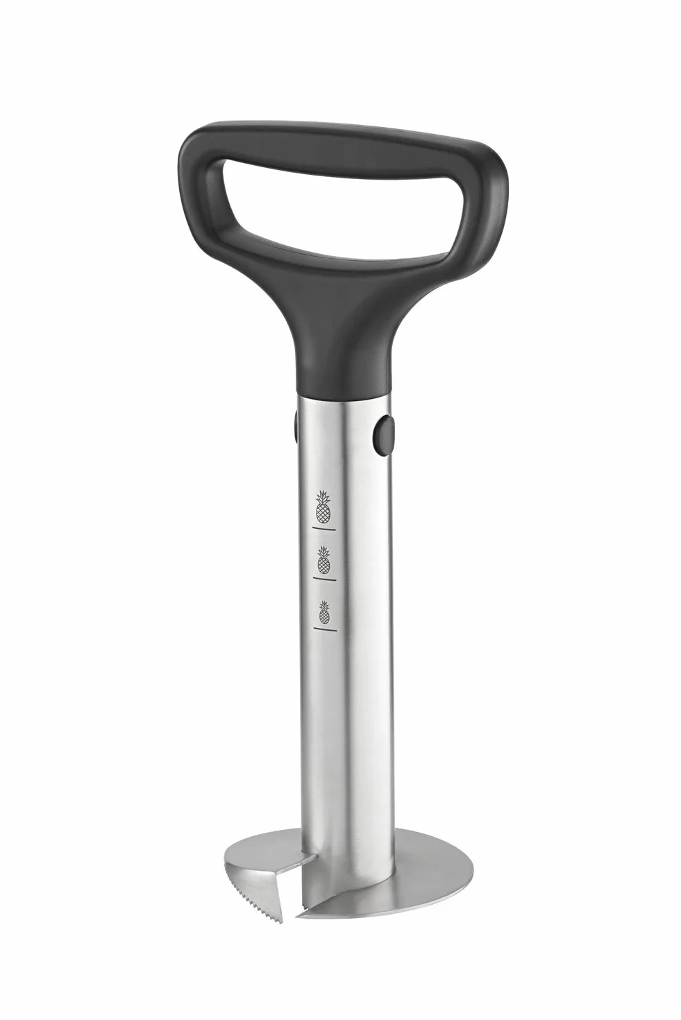 RÖSLE Krajalnica do ananasa Pro, stal szlachetna 18/10, ABS, ergonomiczny uchwyt