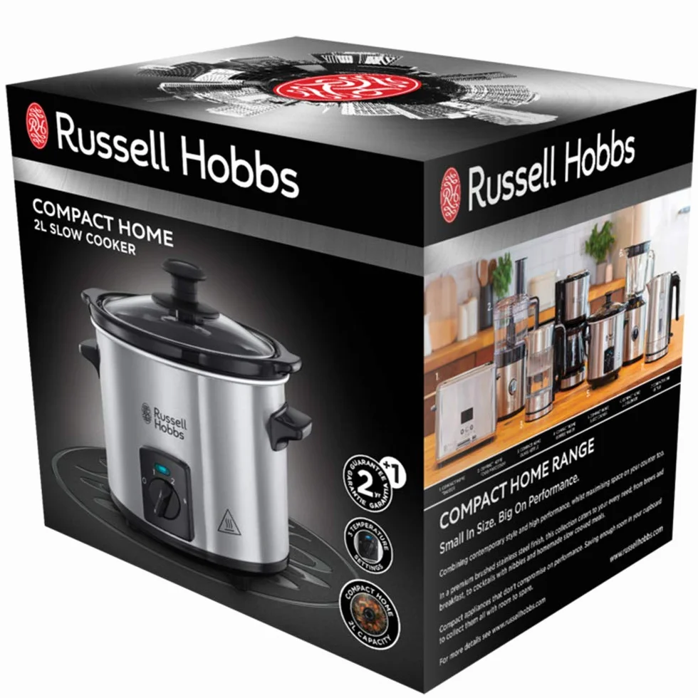 Russell Hobbs wolnowar 2L 145W stal nierdzewna Compact Home 25570-56