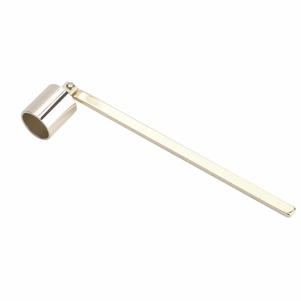 Candle Wick Trimmer Edelstahl mit langem Griff Gold