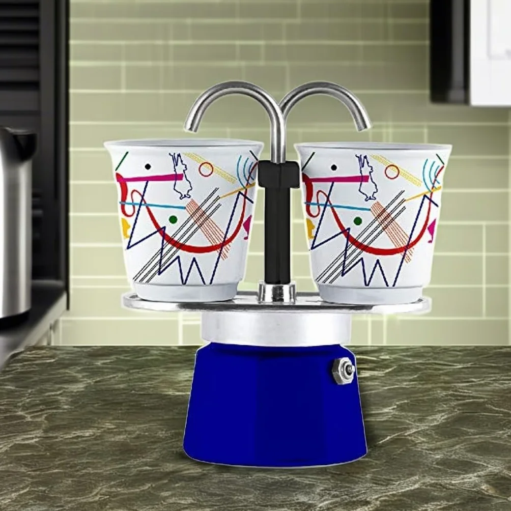 Bialetti Mini Express 2 Filiżankowy Kandinsky Mod 1407