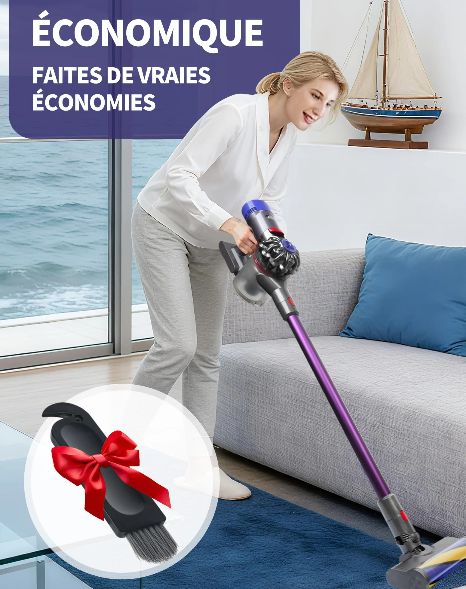 Rura przedłużająca LAOYE do Dyson V11 V15 V10 V8 V7 72 cm