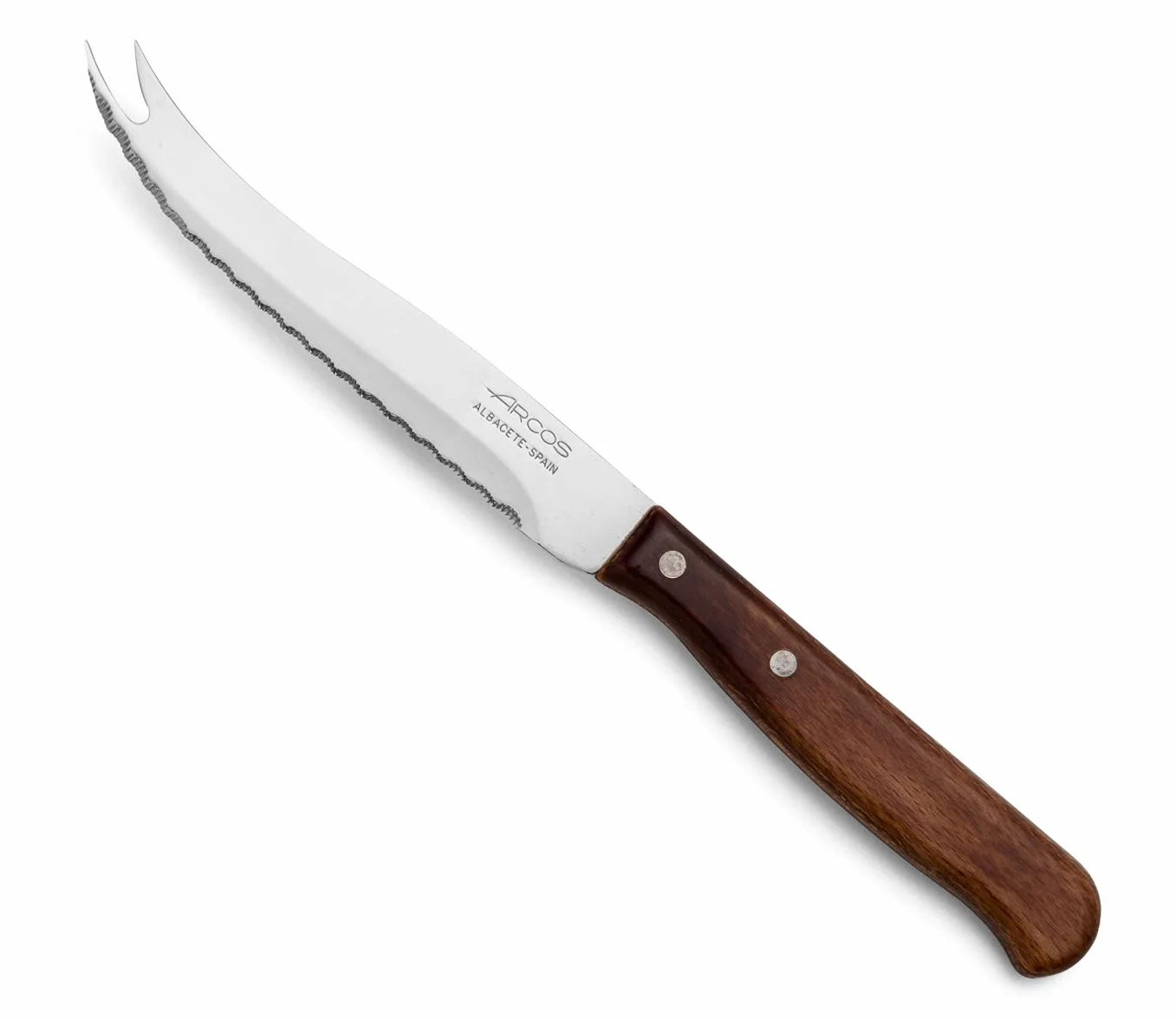 Arcos Seria 102501 nóż latynosko-ser nitram stal nierdzewna 105 mm (4,14 cala) opakowanie uchwytu kolor drewna brązowy 18/8