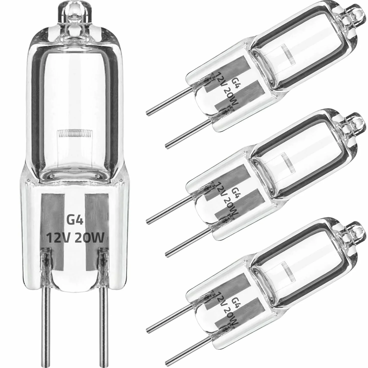 MONTERAL 4 sztuki lampy halogenowej z okapem kuchennym G4 12 V 20 W 300° Halogen 484000000983 do Whirlpool 10 lat