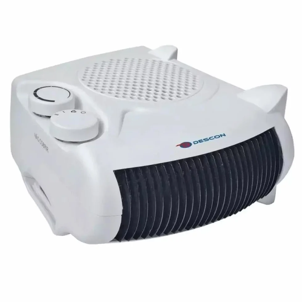 DESCON DA-T201 termowentylator 2000 W pionowy poziomy przepływ powietrza 3 tryby termostat ochrona przed przegrzaniem