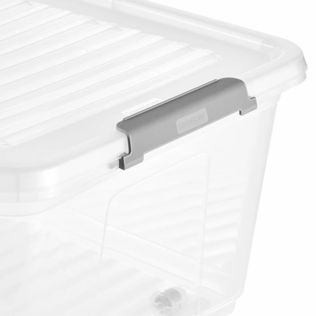 keeeper Pojemnik Leo Clipbox i Rolki, 37 L