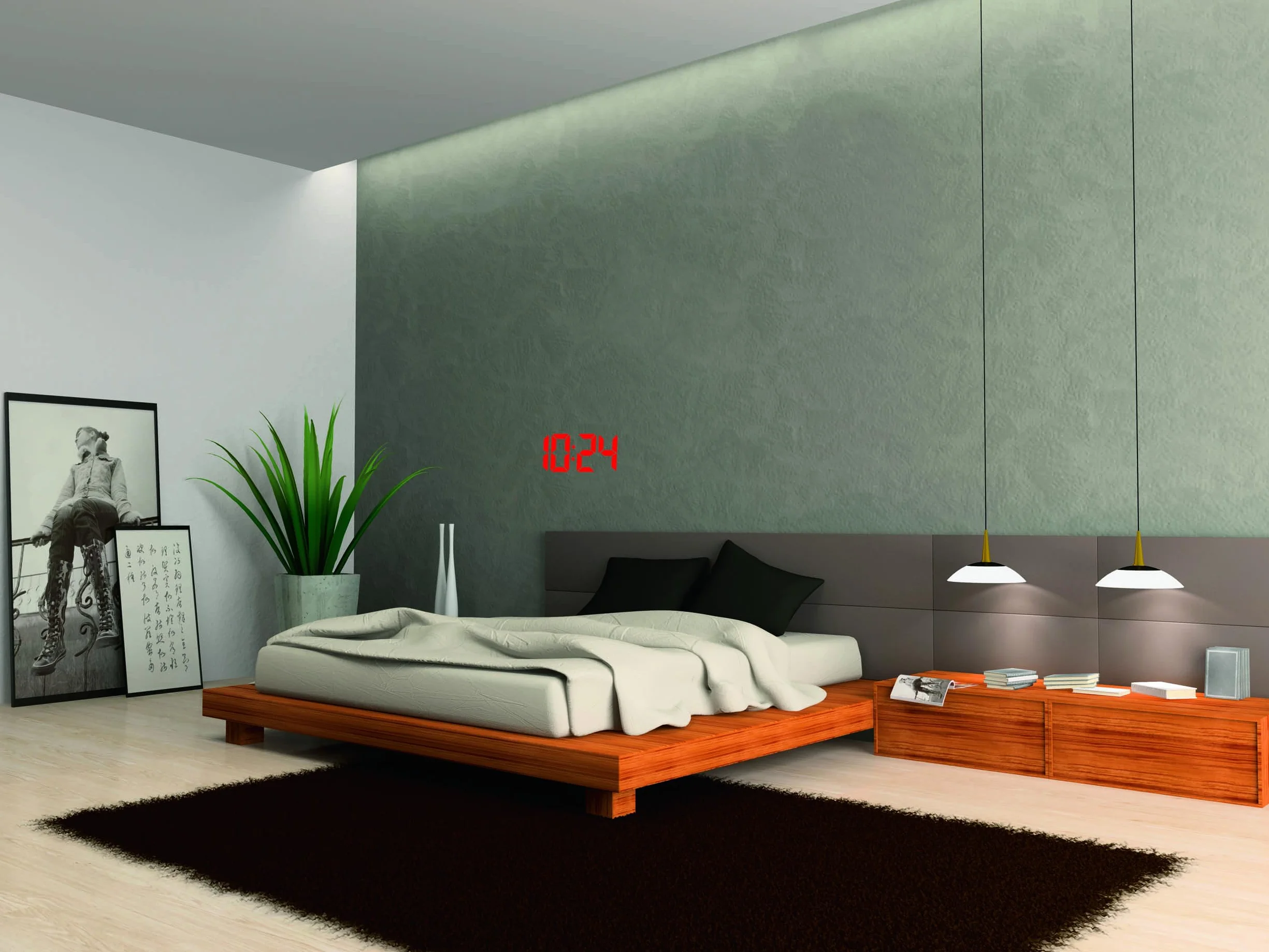 TFA Dostmann radiowy zegar projekcyjny z klimatem pomieszczenia, czarny, 170 x 110 x 110 mm