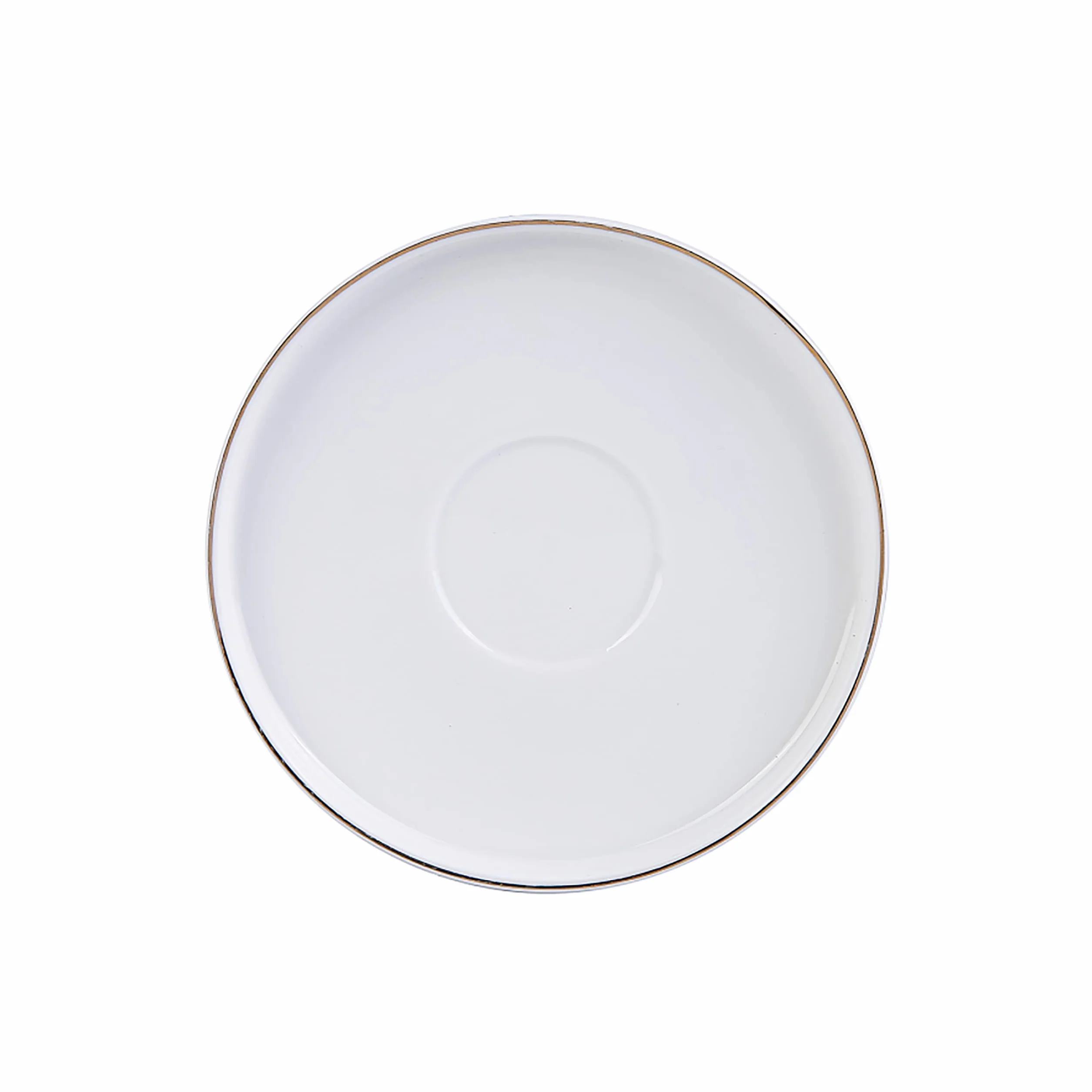 KARACA Saturn Gold turecki zestaw filiżanek do kawy dla 6 osób, 12-częściowy kubek do espresso ze spodkami, mały porcelanowy nowoczesny zestaw do serwowania greckiej, arabskiej kawy (100 ml)