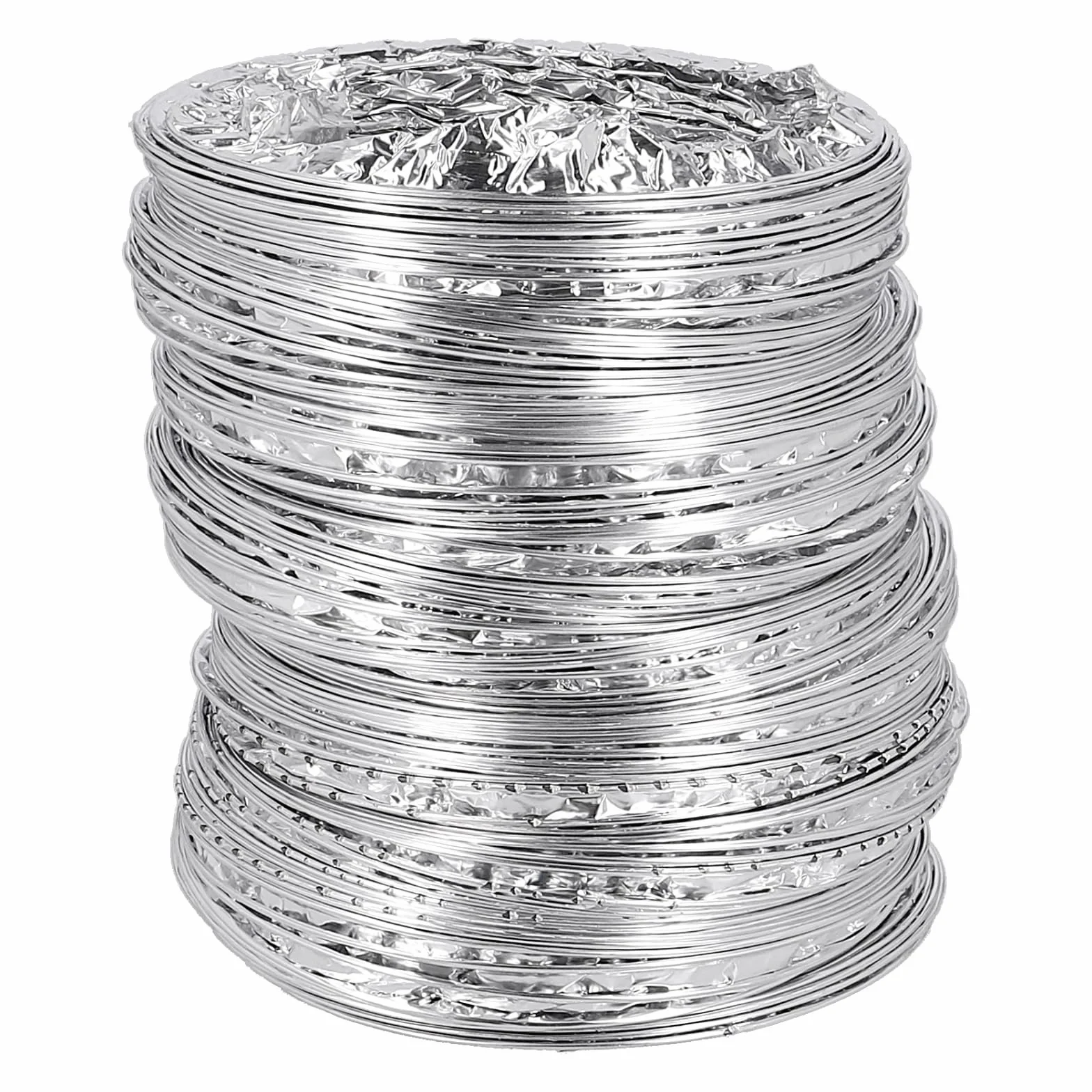Europart Wąż odprowadzający powietrze 125mm ALU 3m do suszarki, okapu, klimatyzacji