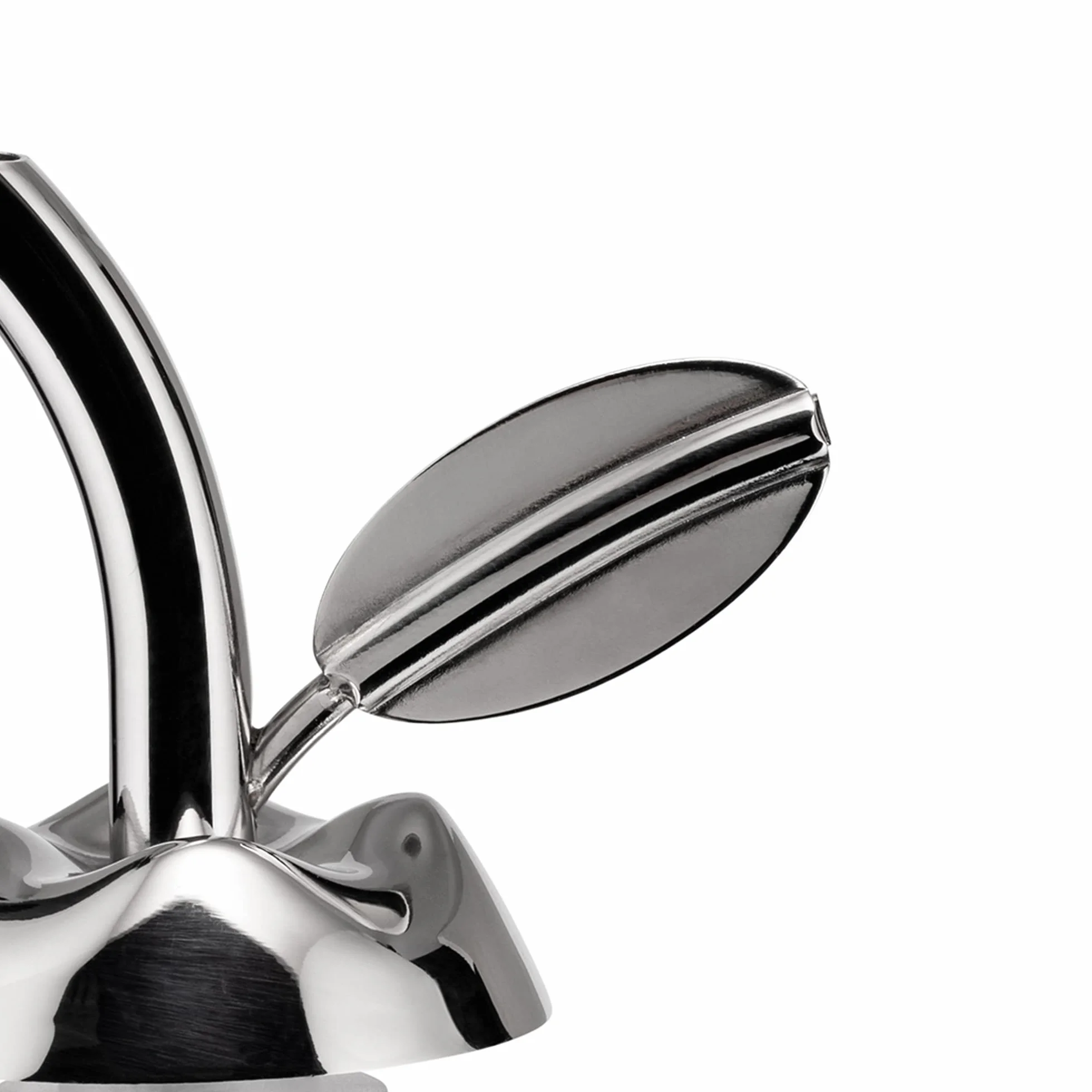 Alessi Fior D'Olio nalewak do oliwy z oliwek, srebrny