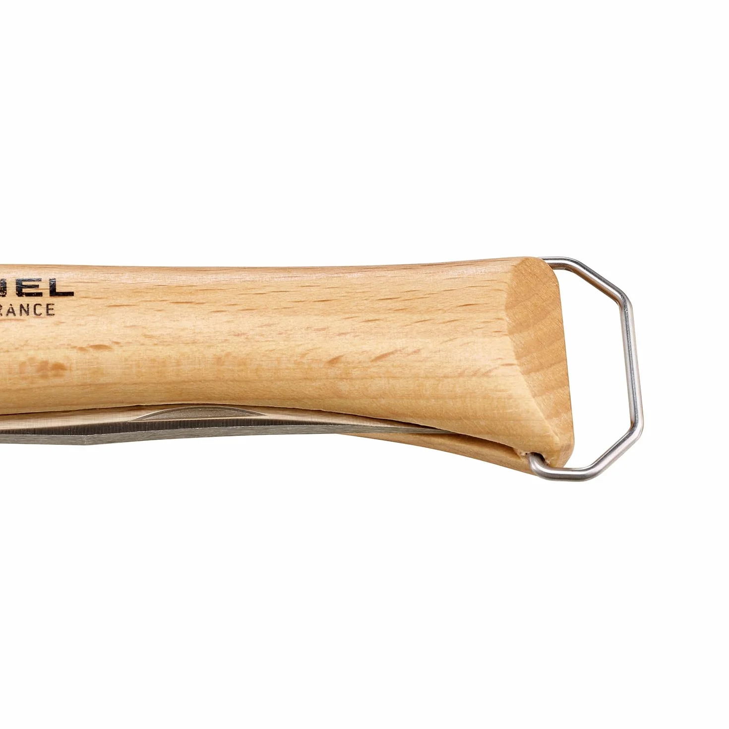 Opinel Scyzoryk nr 10, z korkociągiem i podnośnikiem do kapsli, ze stali nierdzewnej, z uchwytem bukowym, długość ostrza: 10 cm, 254651, brązowy