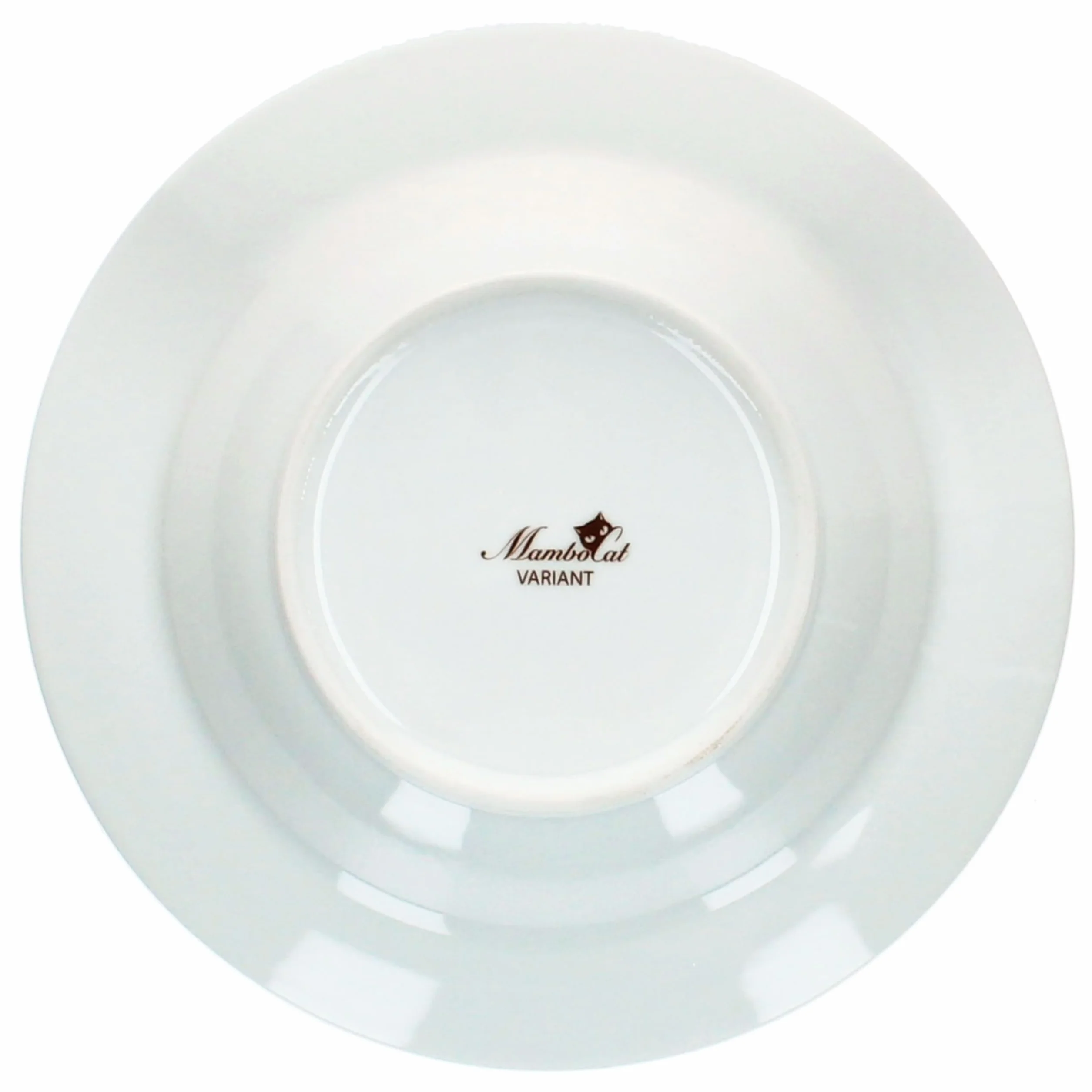 MamboCat Zestaw 6 talerzy do zupy z kwiatkami, kolorowe, głębokie talerze porcelanowe dla 6 osób, kolorowe, okrągłe talerze do sałaty, zupy, musli, makaronu itp. na śniadanie, obiad i kolację