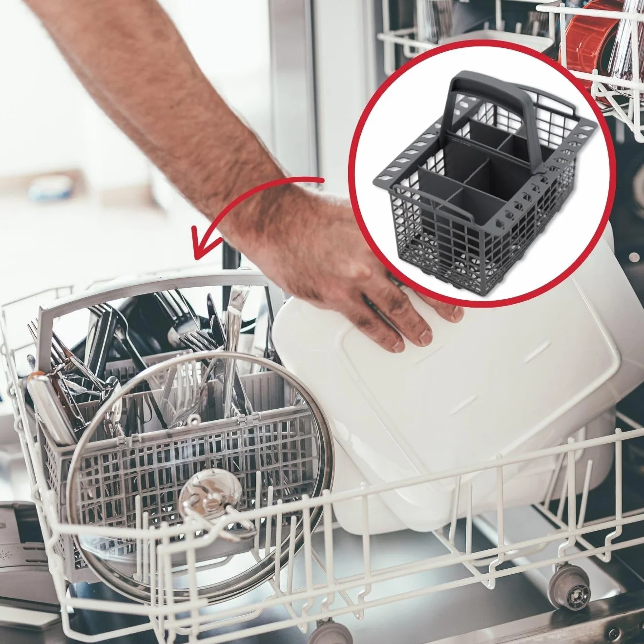 Indesit kosz na sztućce