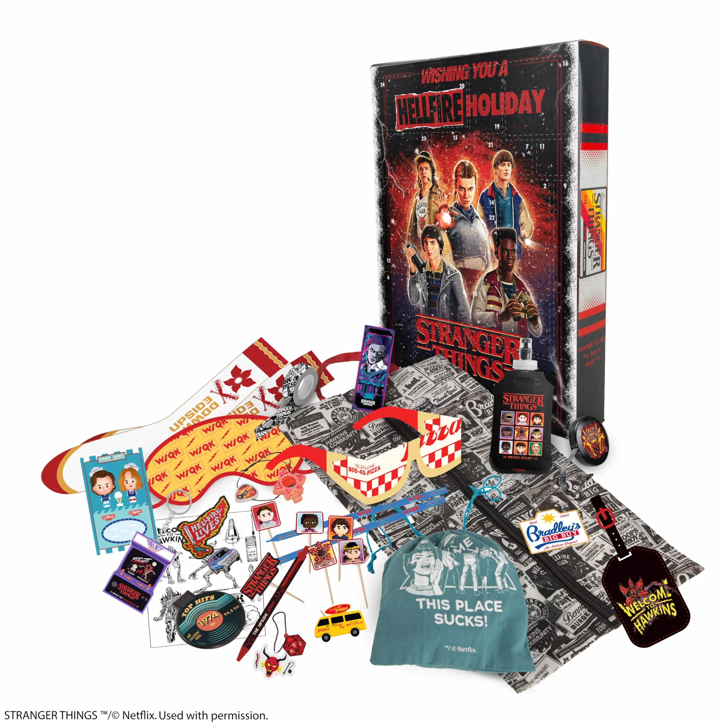 CINEREPLICAS Kalendarz adwentowy Stranger Things 2025 - oficjalna licencja