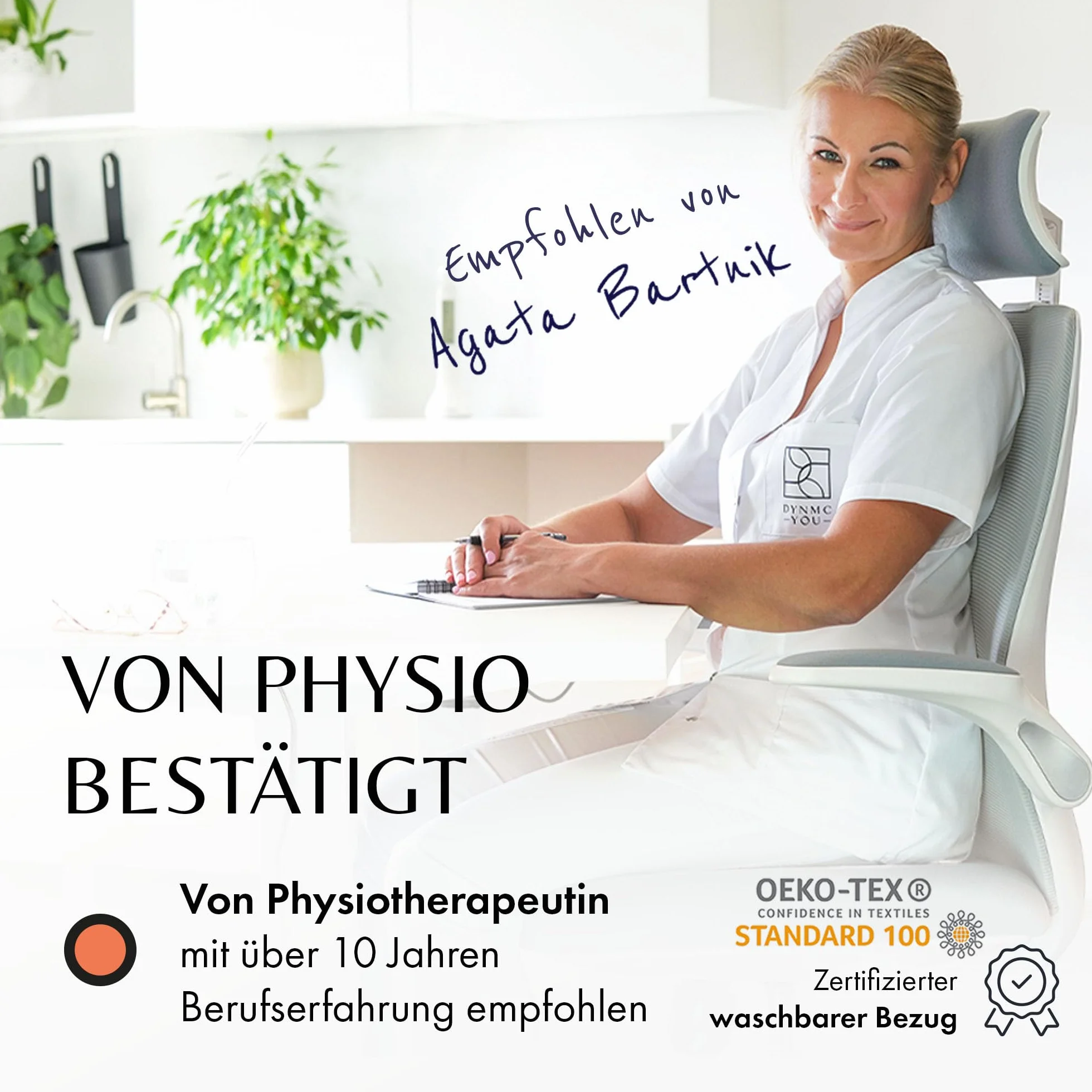 Ergonomiczna poduszka klinowa do samochodu piankowa stabilna wymiarowo