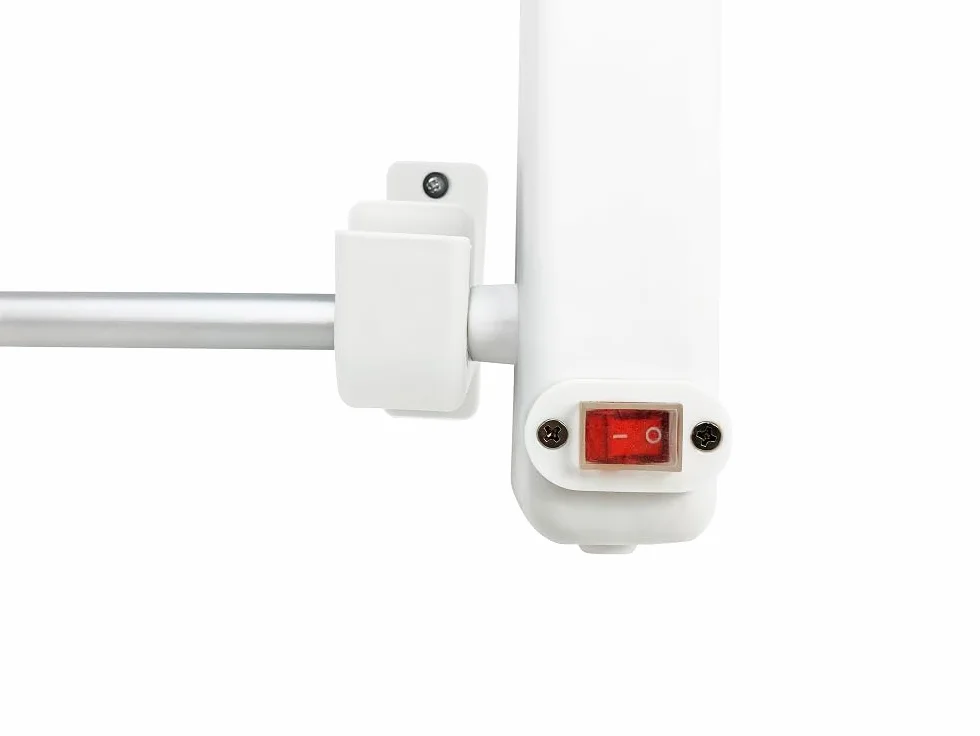 Jocca Elektryczny wieszak na ręczniki ścienny Podgrzewacz suchy ręcznik biały