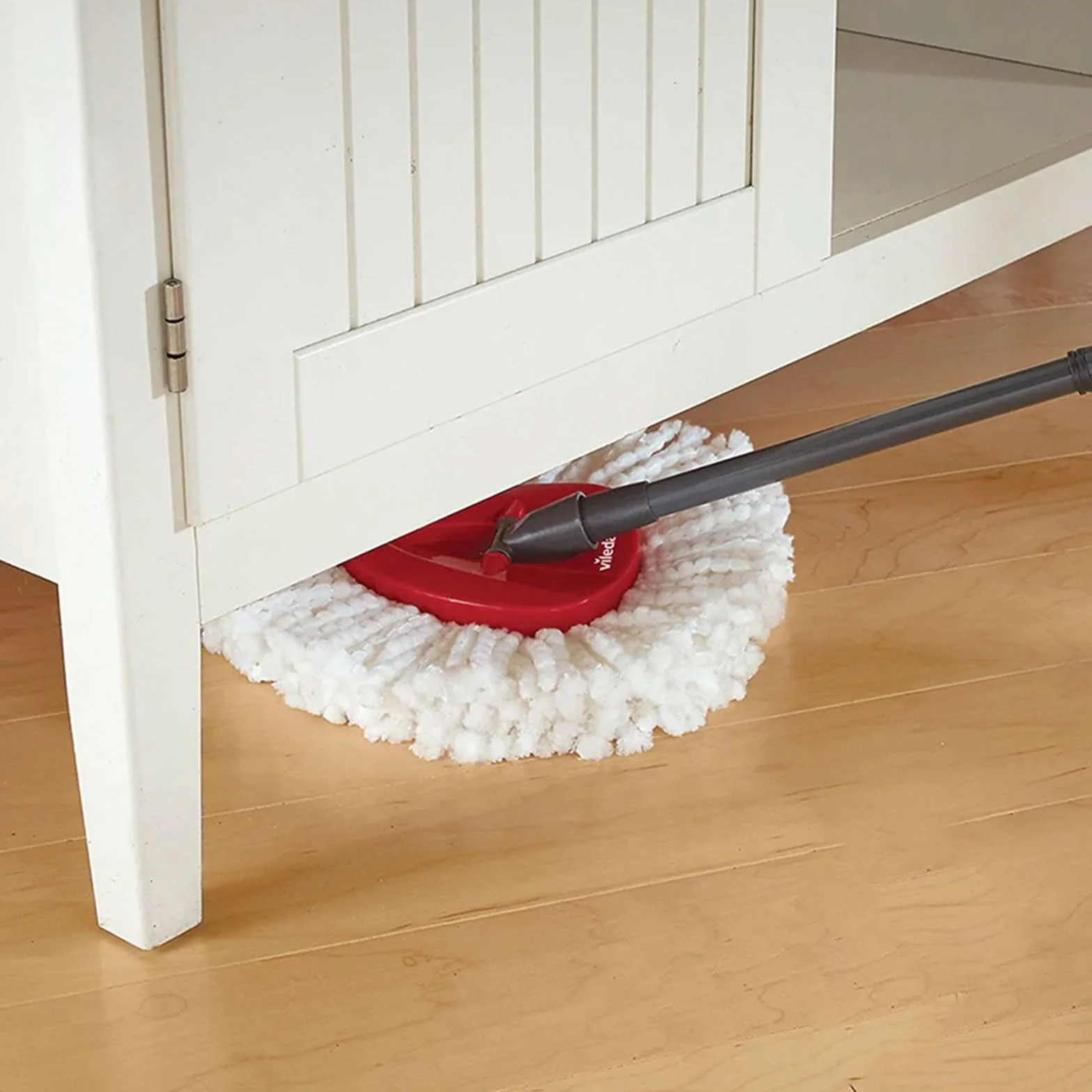 Vileda Easywring And Clean Mop i Wiadro, Czarny/Czerwony, 48 x 29 x 28 cm
