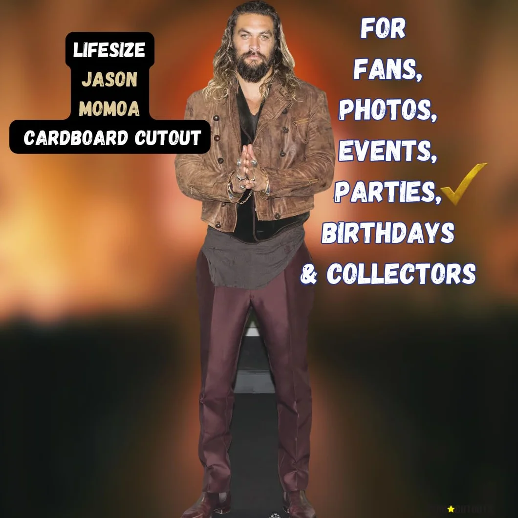 Jason Momoa Lifesize kartonowe wycięcie CS744