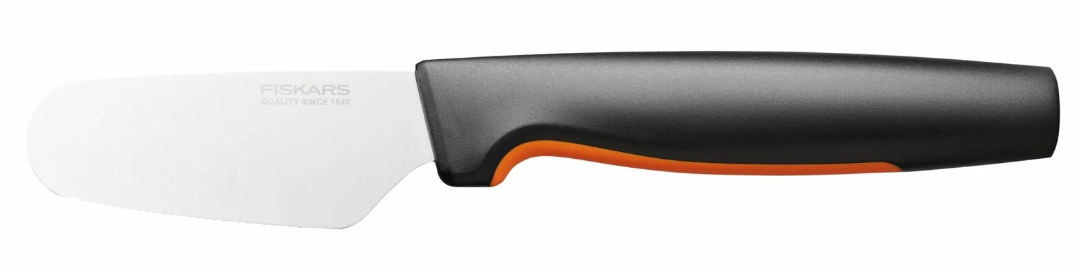 Fiskars Functional Form Nóż do Masła, Czarny/Pomarańczowy, 20 cm