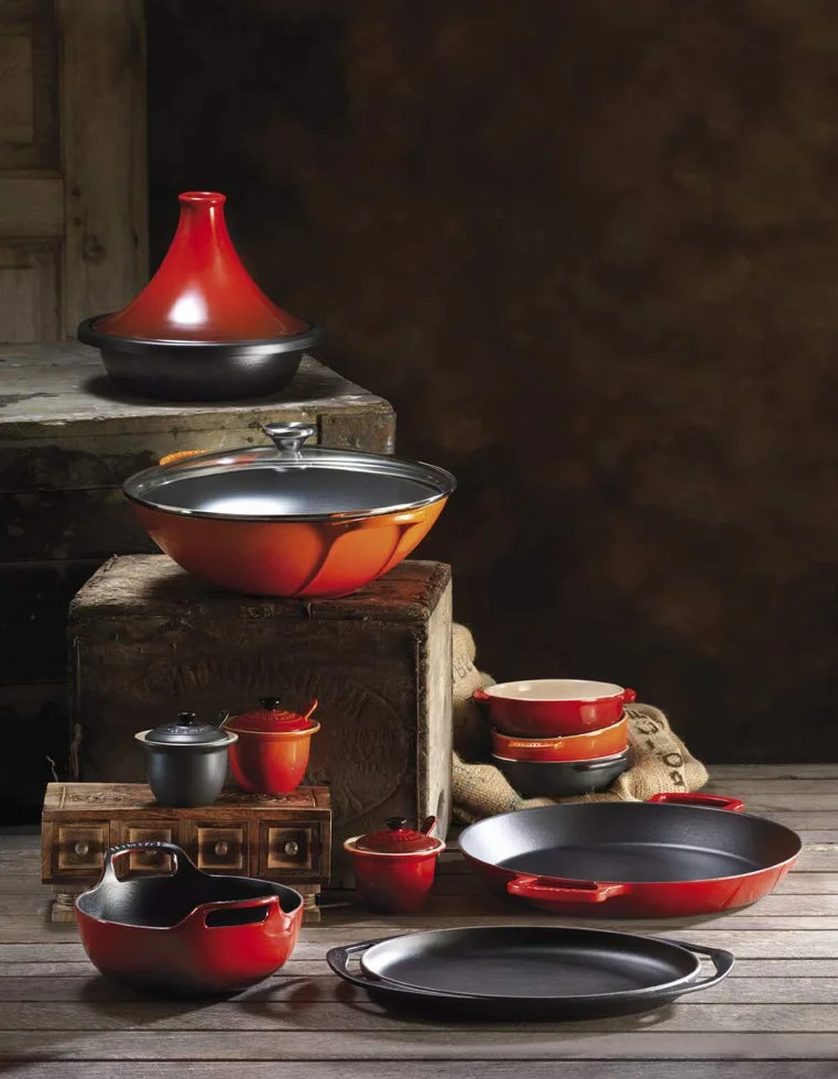 Le Creuset Miska na tapas, okrągła, 500 ml / Ø 14 cm, kamionka, płomienny