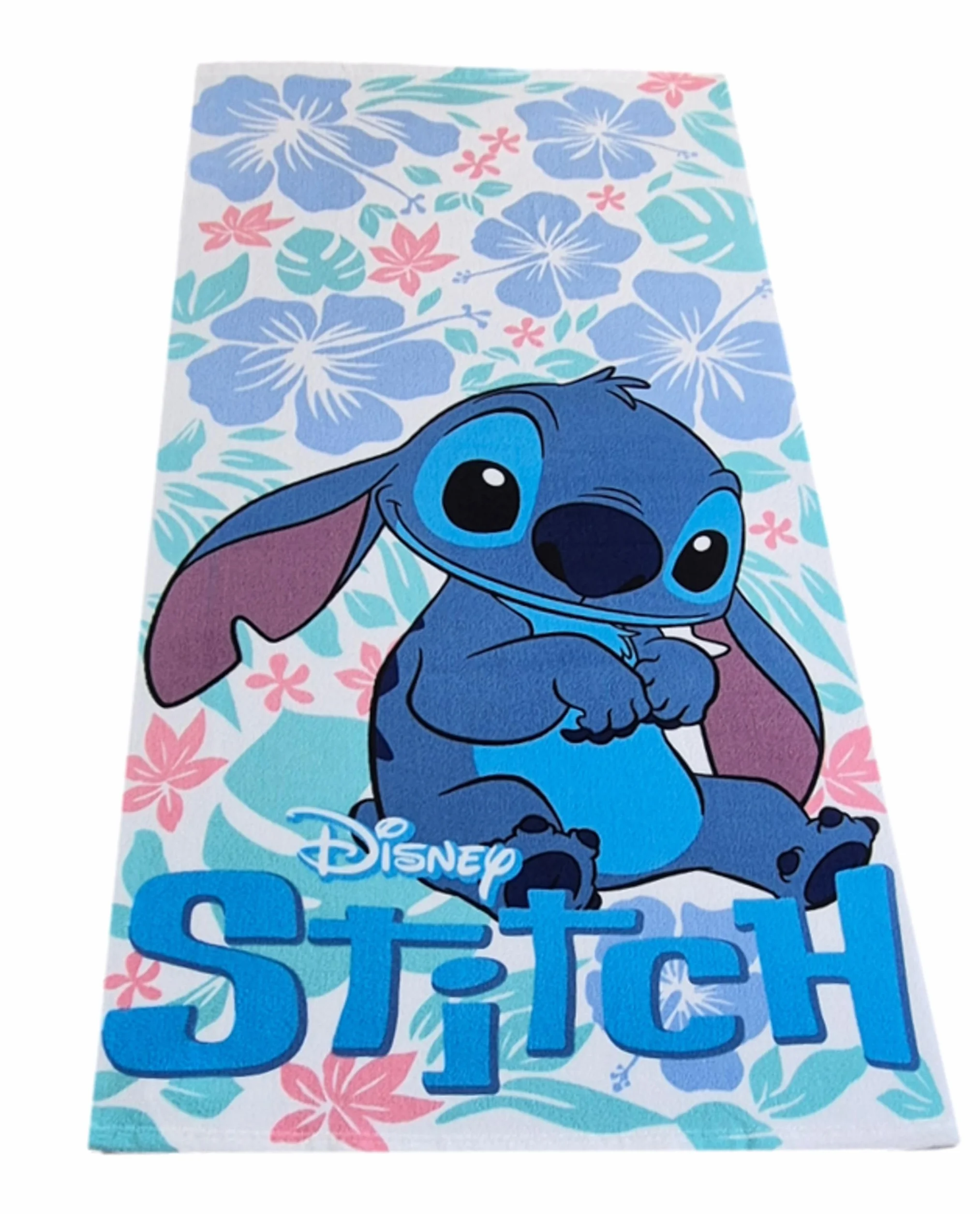 Disney Lilo & Stitch Ręcznik plażowy dla dzieci 70 x 140 cm mikrofibra chłonny szybkoschnący