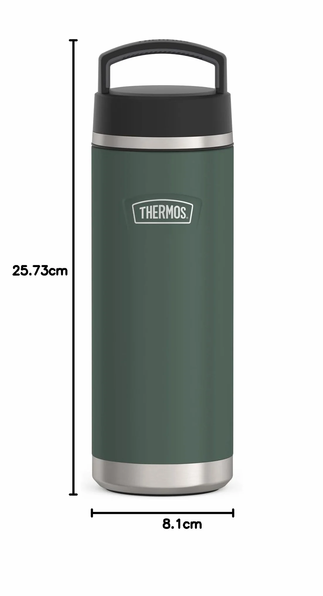 THERMOS ICON BEVERAGE BOTTLE 0,71 l stal nierdzewna 710 ml izolowana butelka na napoje 18 h ciepła 24 h zimna szczelna