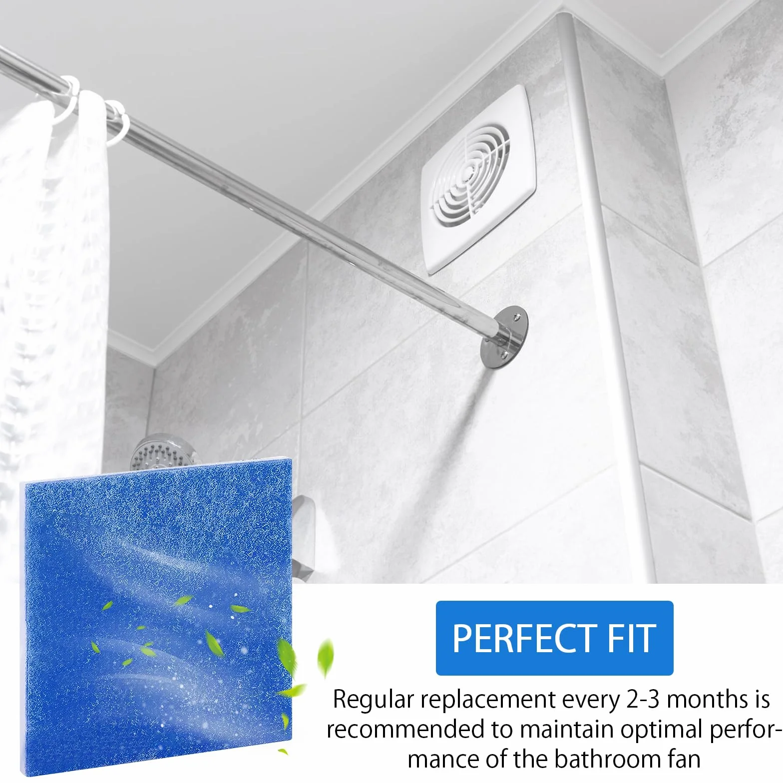 6 sztuk filtrów zamiennych do Limodor Limot Compact Fan Ecom 00070, filtr do pyłu, filtr powietrza, mata filtracyjna, włóknina filtracyjna do filtrów Limodor systemu wentylacyjnego