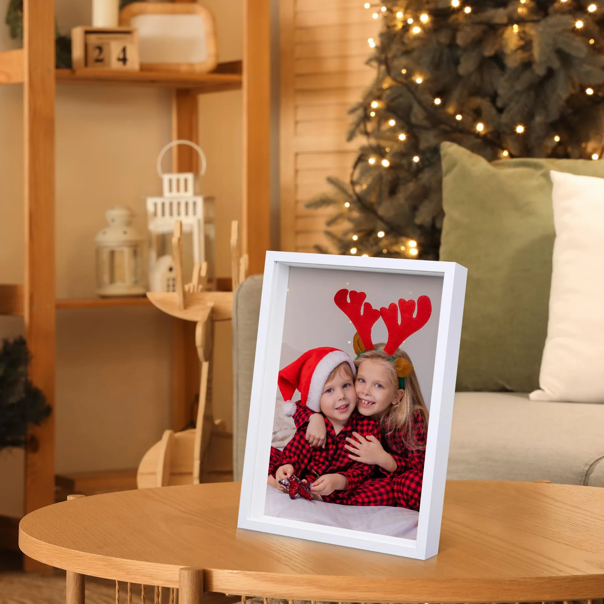 Ramka fotograficzna 3D A4 akrylowa głęboka do kwiatów zdjęć pamiątek DIY