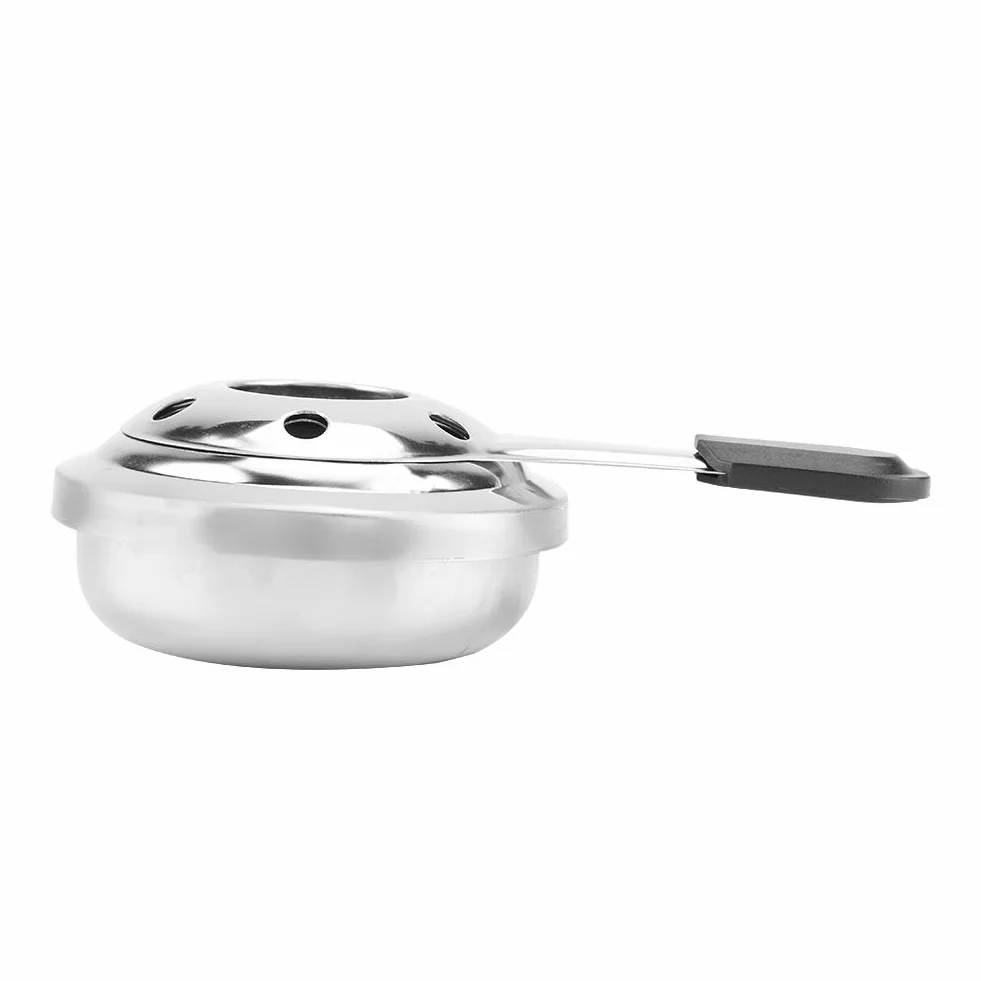Palnik do Fondue, Palnik do Kuchenki Odkryty Camping Rechaud Alcool a Bruler Panika Garnek do Gotowania Przenośny Alkohol ze Stali Nierdzewnej