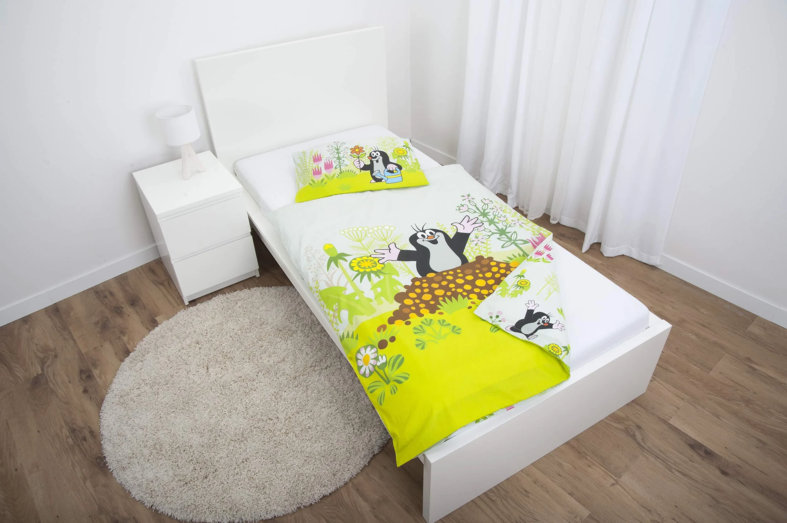 Herding Der Kleine Maulwurf Komplet Pościeli Bawełna Renforcé 100x135 cm 40x60 cm