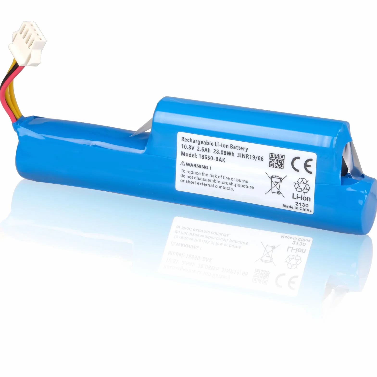 Bateria 2600 mAh kompatybilna z Vileda VR 102, VR One, VR 201 Pet Pro, VR 303