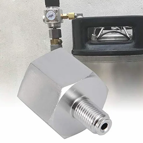 Adapter Co2 Mini regulator Homebrew Beer Corny Keg do 3/8-24UNF