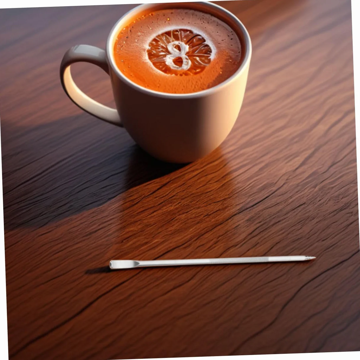 8 Sztuk Latte Needle Latte Art Pen Mieszadła Ze Stali Nierdzewnej Łyżeczka Do Mieszania Kawy Mieszadła Do Kawy Wielokrotnego Użytku Długopis Do Kawy Espresso Latte Długopis Długa