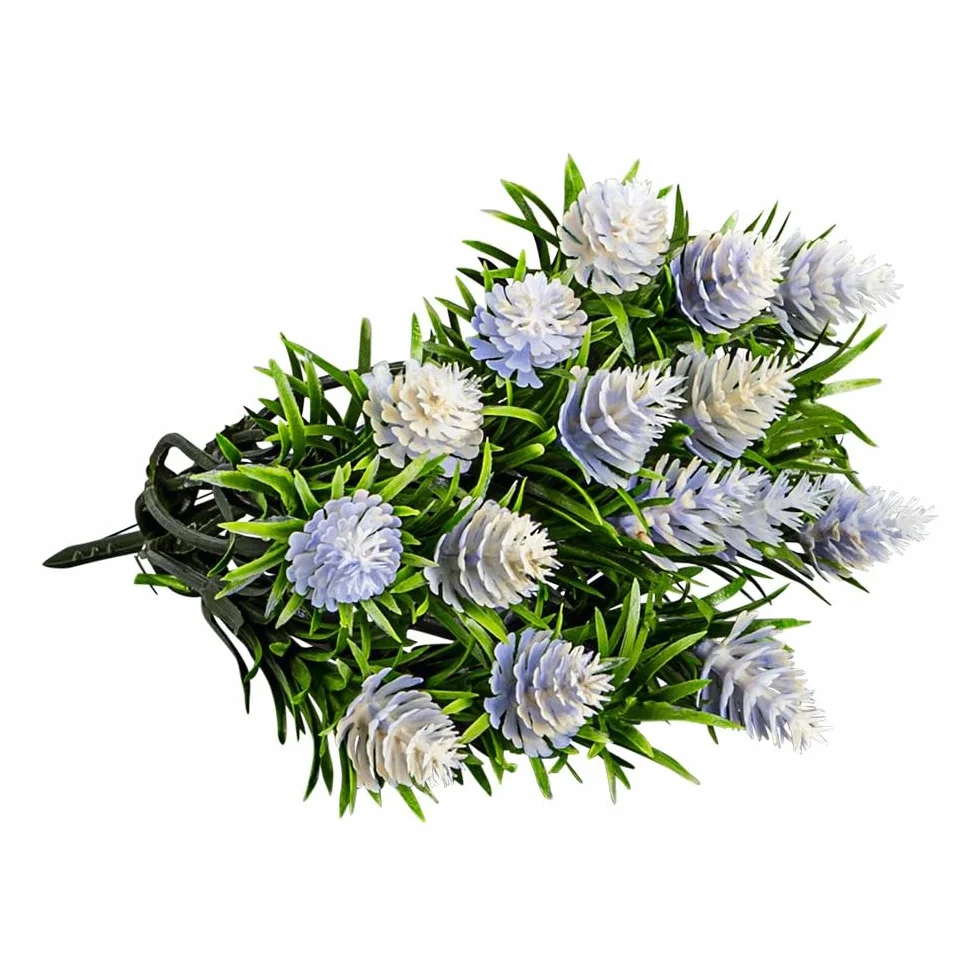 Ideen mit Herz Fontanna dekoracyjna | z dachem i florystyką | tworzywo sztuczne | pusta dekoracja | biała | 21 cm x 12,8 cm x 11,2 cm
