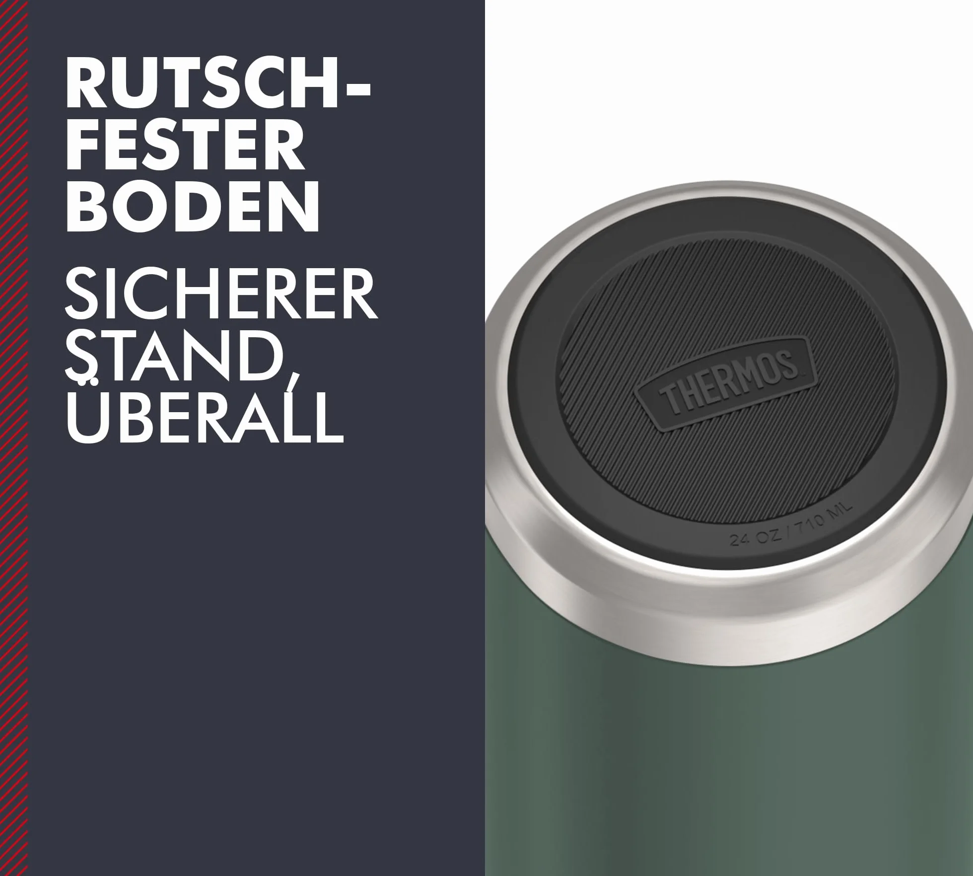 THERMOS ICON BEVERAGE BOTTLE 0,71 l stal nierdzewna 710 ml izolowana butelka na napoje 18 h ciepła 24 h zimna szczelna