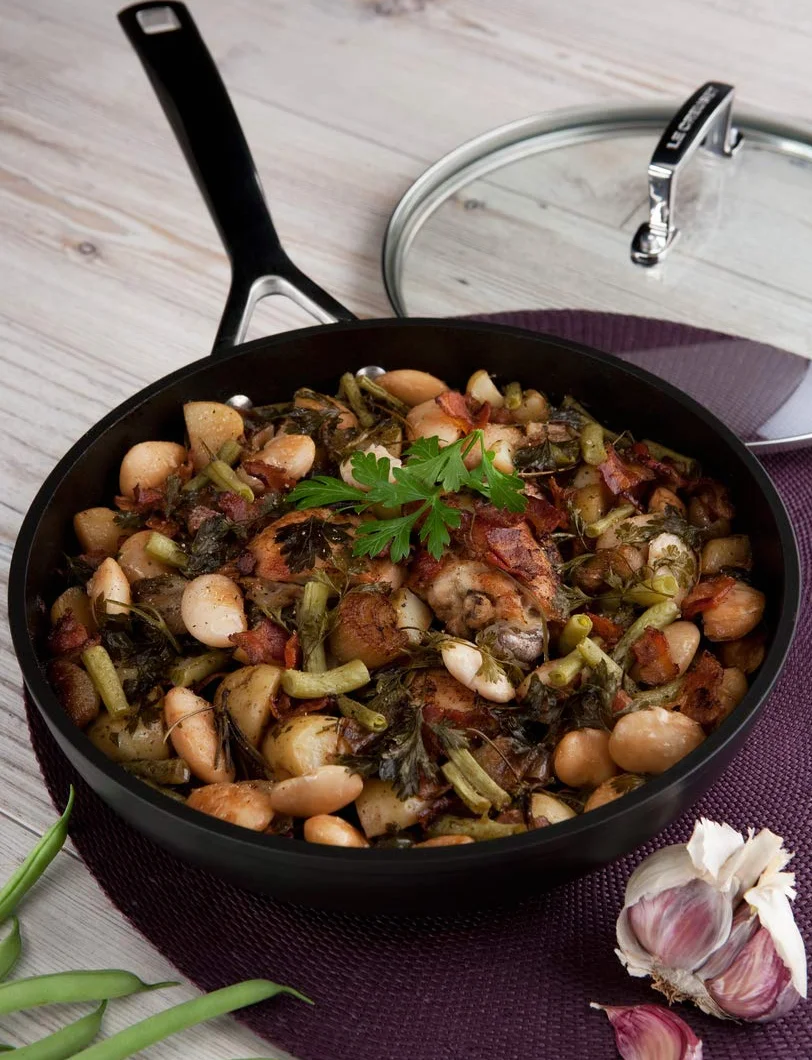 Le Creuset Szklana pokrywka z hartowanego szkła nieprzywierającego 24 cm przezroczysta