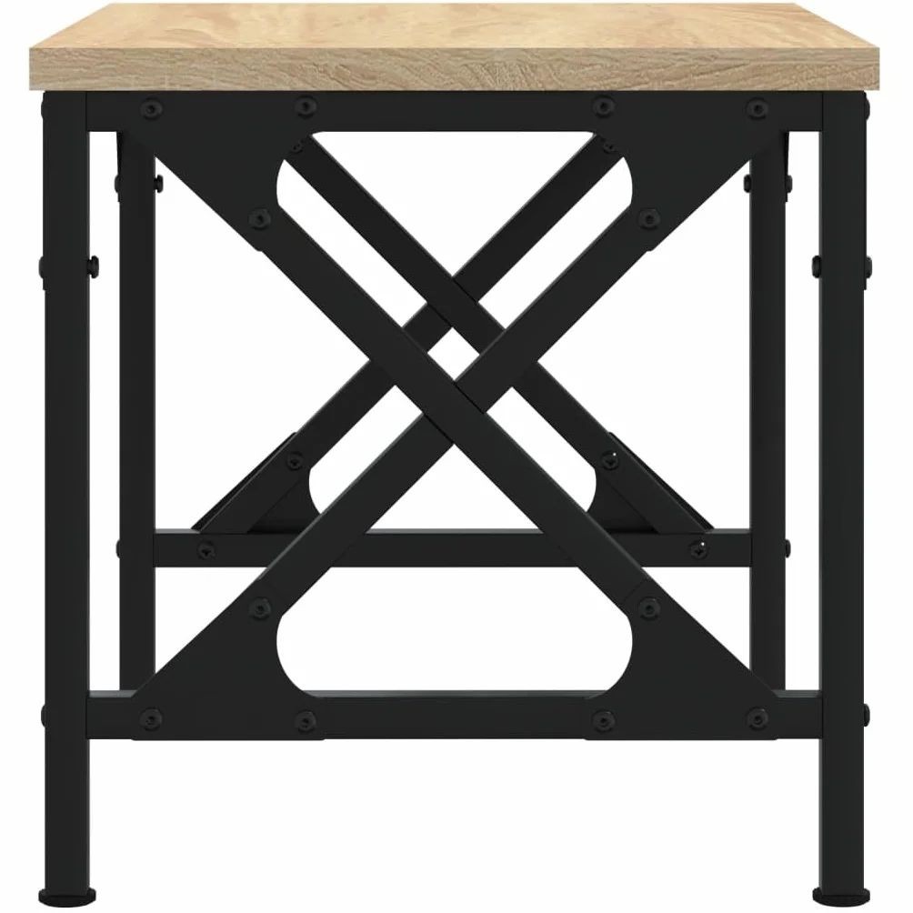 vidaXL Stojak pod drukarkę, dąb sonoma, 40x30x31 cm, organizer na biurko, regał do przechowywania, półka do przechowywania, stolik na drukarkę