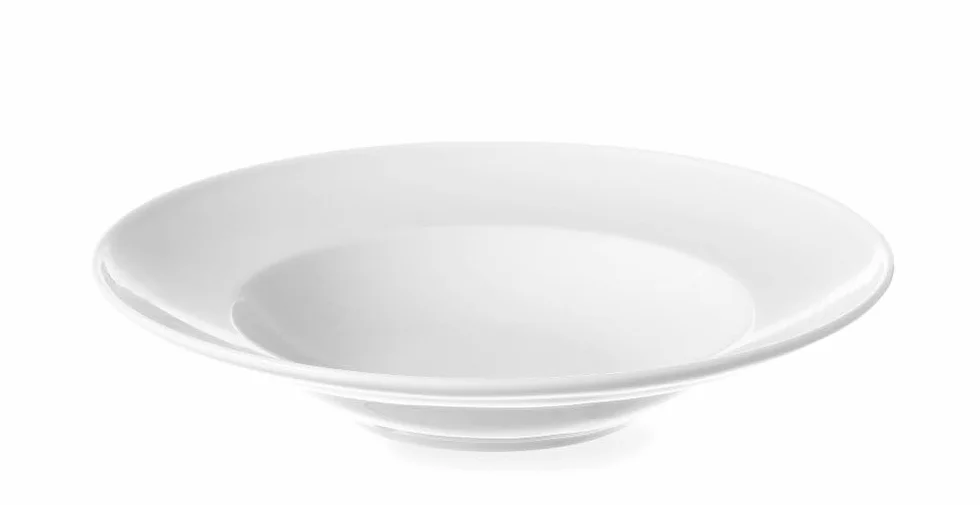 HENDI Talerz do makaronu porcelana 260 mm biały odporny na uderzenia mikrofalówka zmywarka